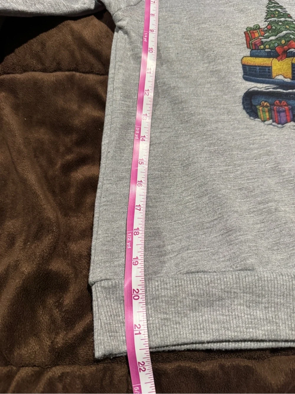 Bradshaw Blanks Light Gray Sweatshirt - Youth L